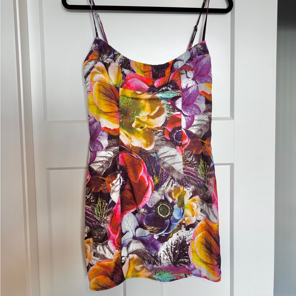 Urban Outfitters Floral Mini Dress Size Medium